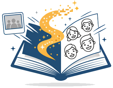 Custom Character Books Logo